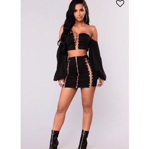 2 piece set from fashion nova